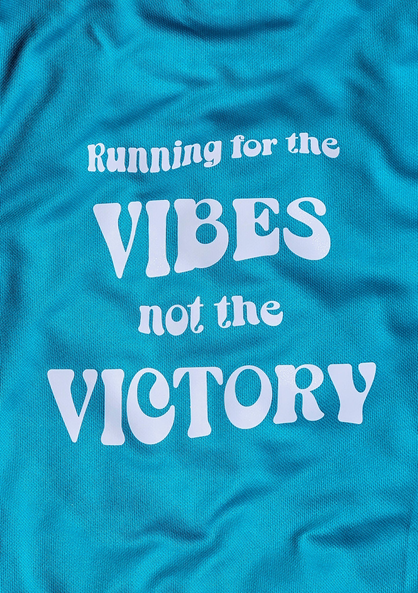 Vibes Not Victory T-Shirt - Turquoise