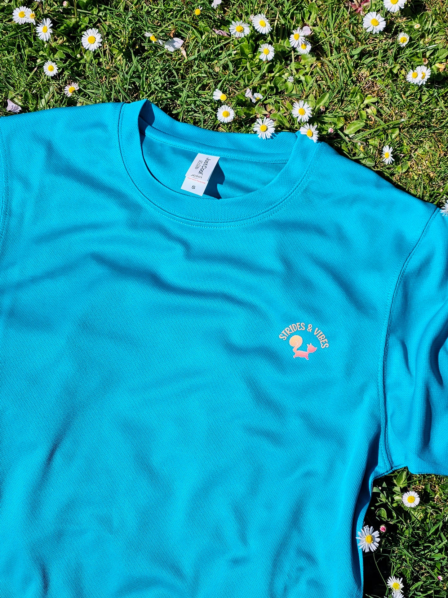 Vibes Not Victory T-Shirt - Turquoise