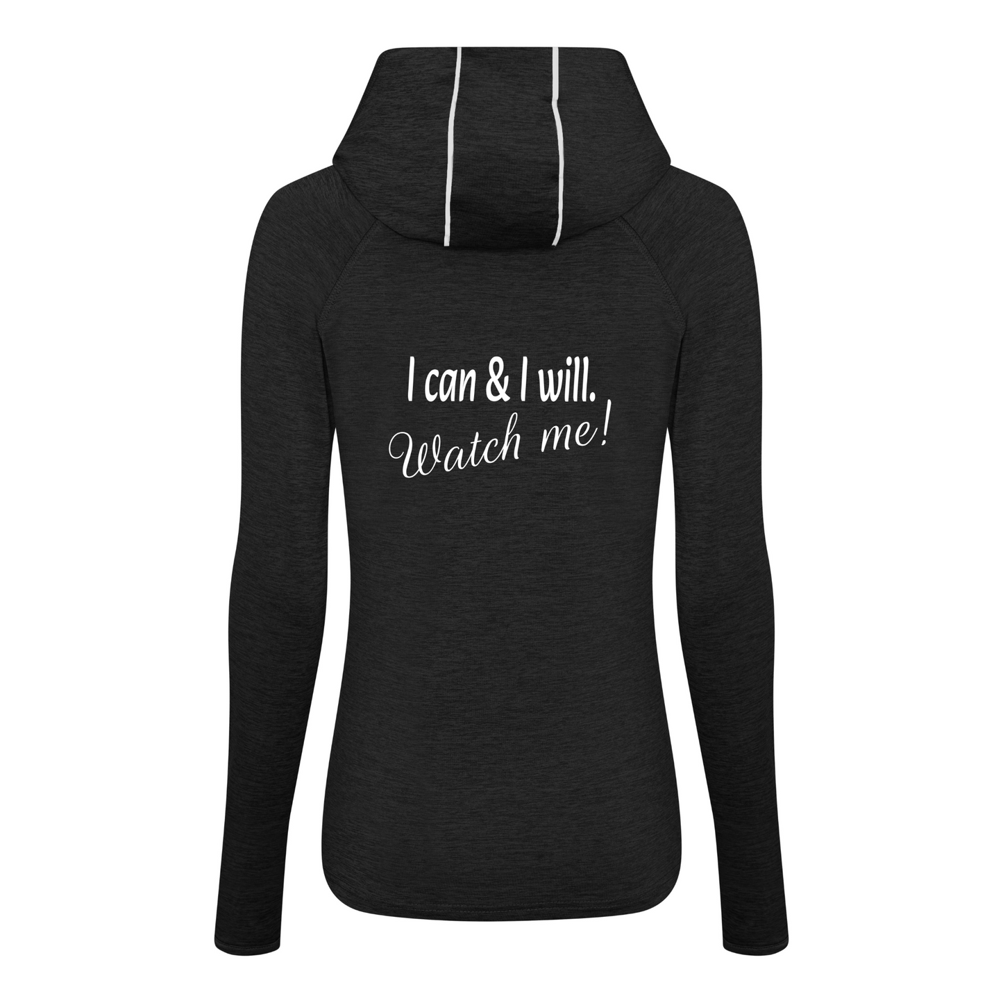 Womens Cool Activewear Cowl Neck Top