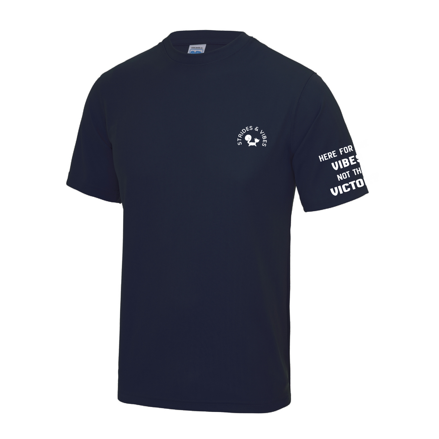 Here for the Vibes Sleeve Print Unisex T-Shirt