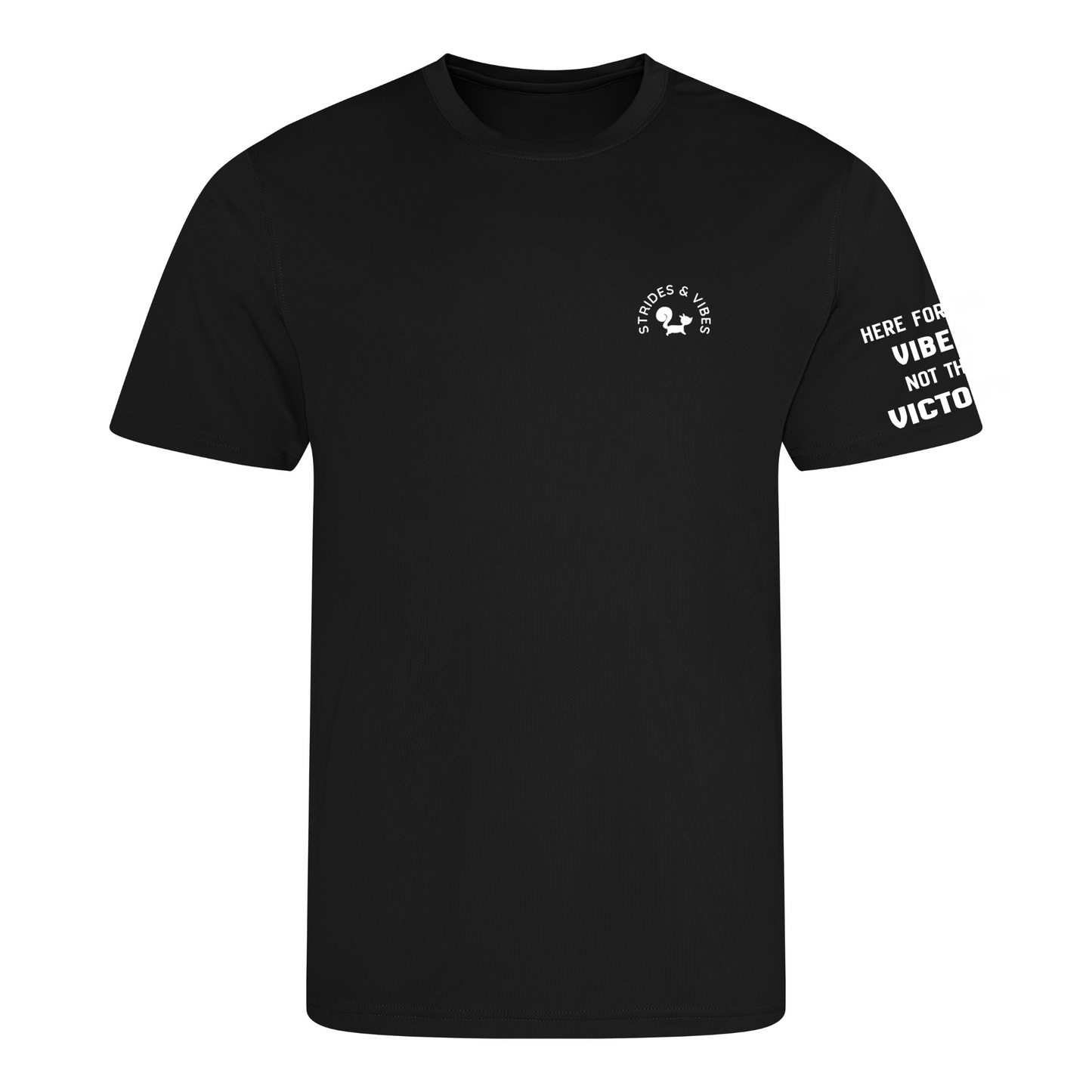 Here for the Vibes Sleeve Print Unisex T-Shirt