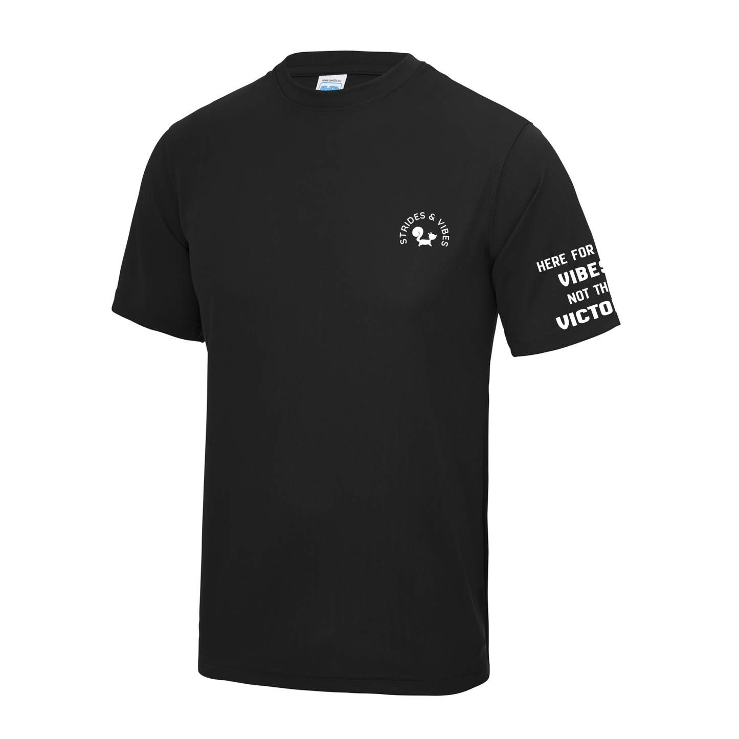 Here for the Vibes Sleeve Print Unisex T-Shirt