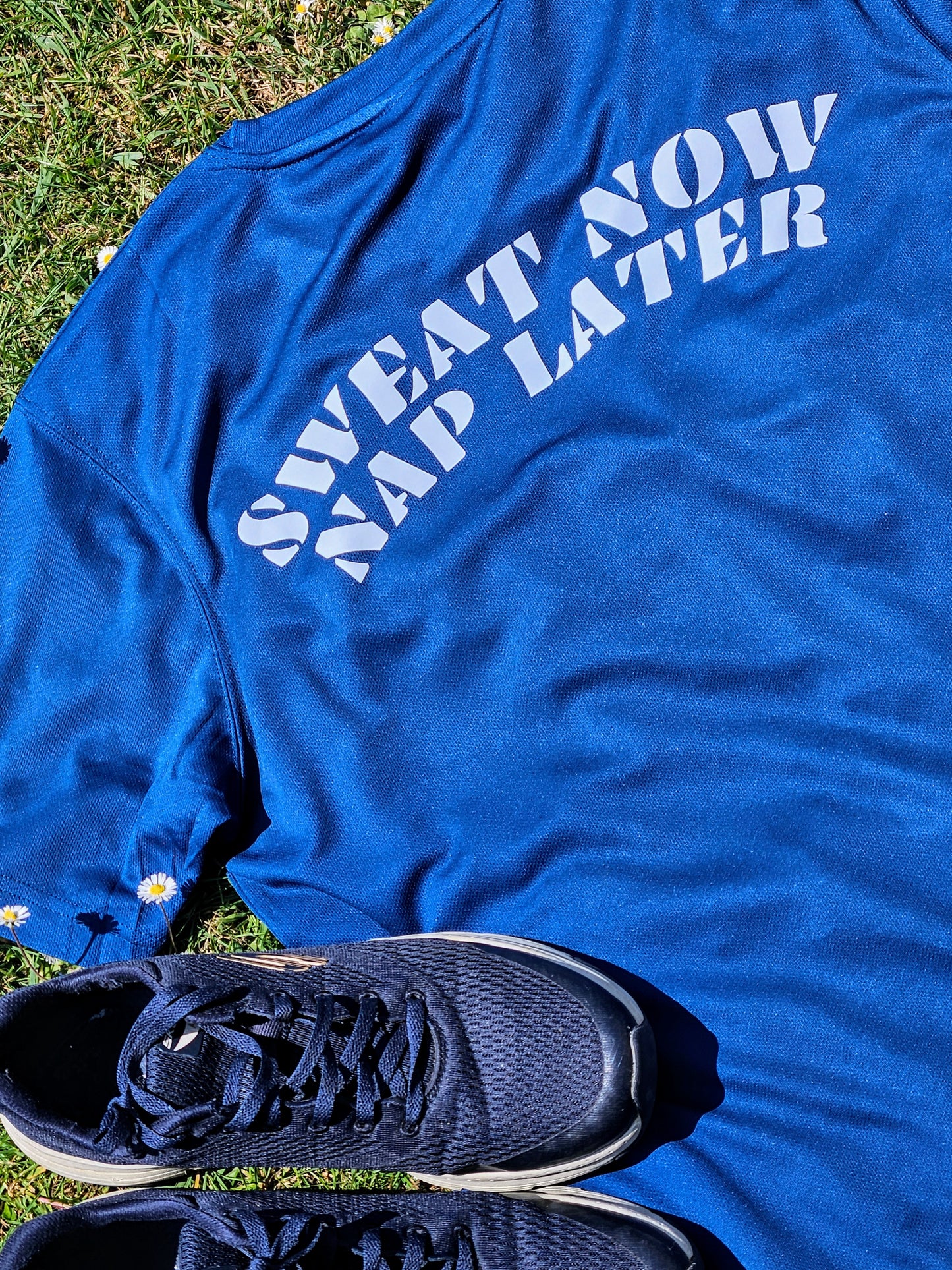 Sweat Now, Nap Later - Ink Blue