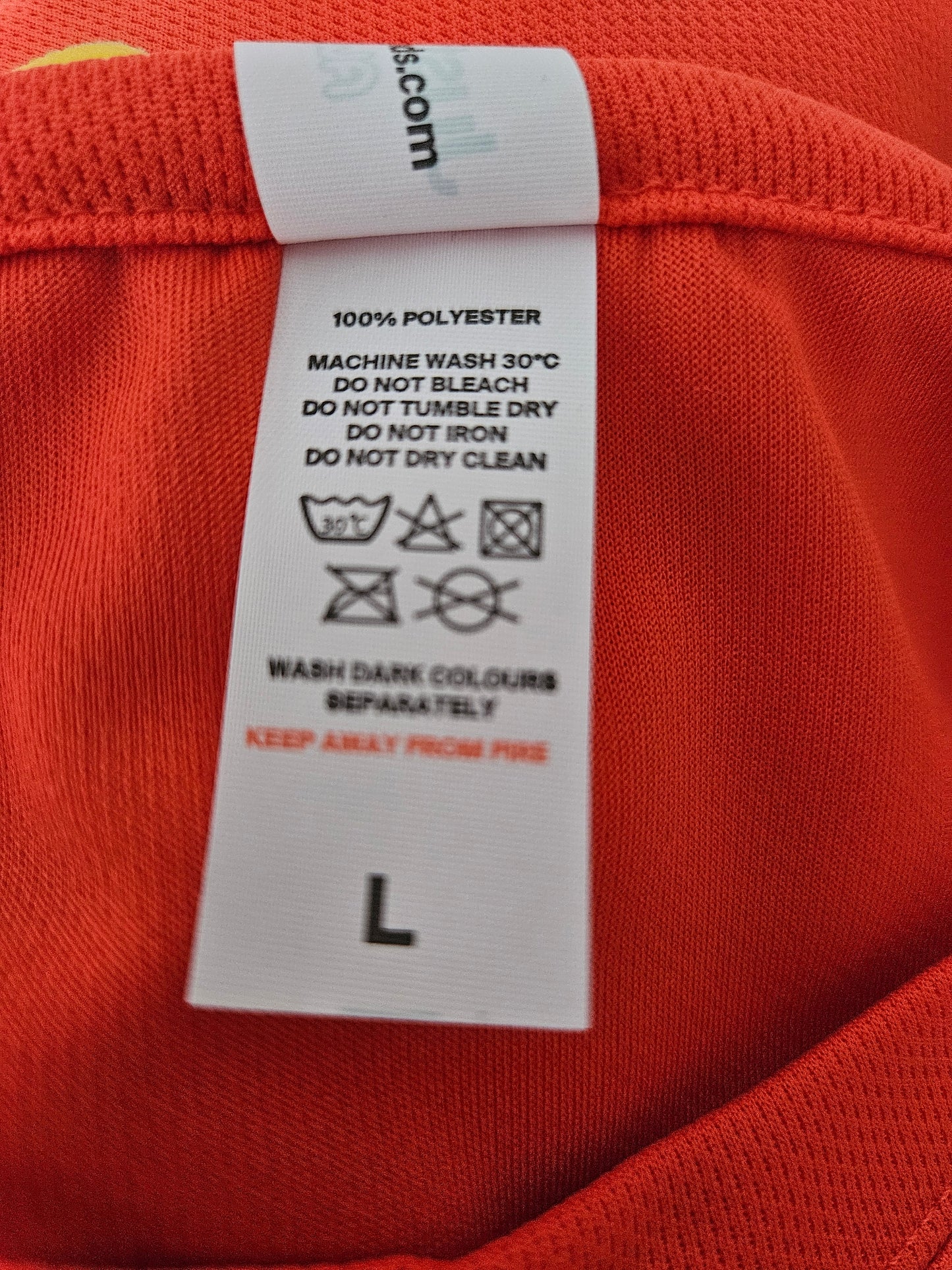 Slow, Steady and Smiling T-Shirt - Orange Flame