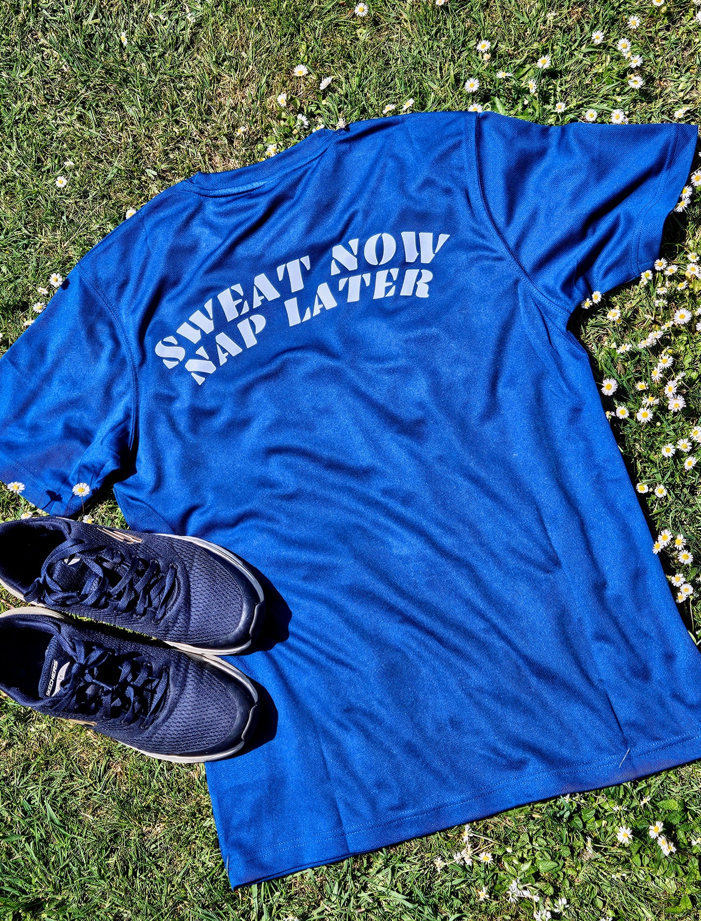 Sweat Now, Nap Later - Ink Blue