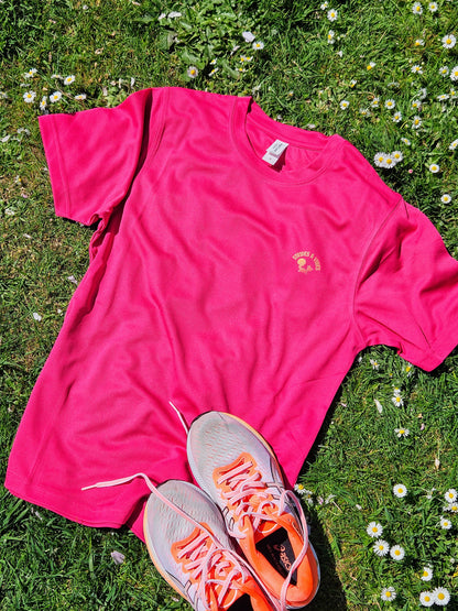 Vibes Not Victory T-Shirt - Hot Pink