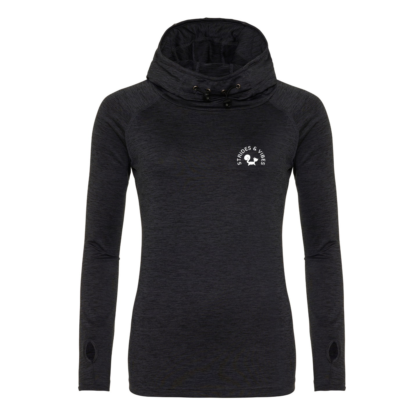 Womens Cool Activewear Cowl Neck Top