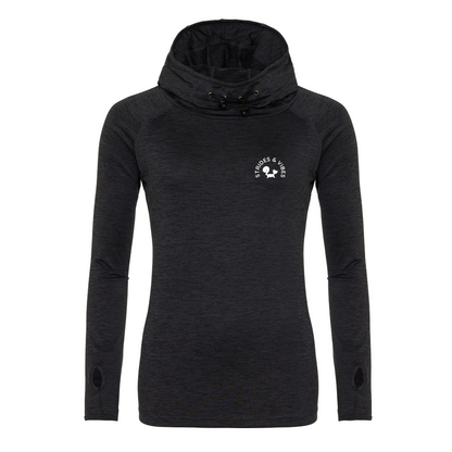 Womens Cool Activewear Cowl Neck Top