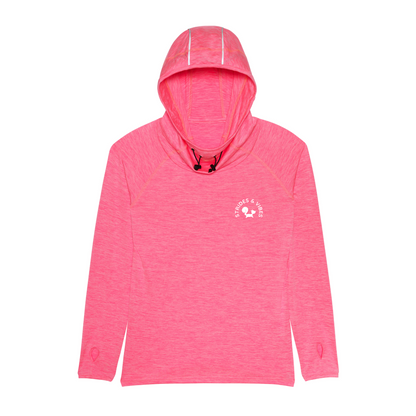 Womens Cool Activewear Cowl Neck Top