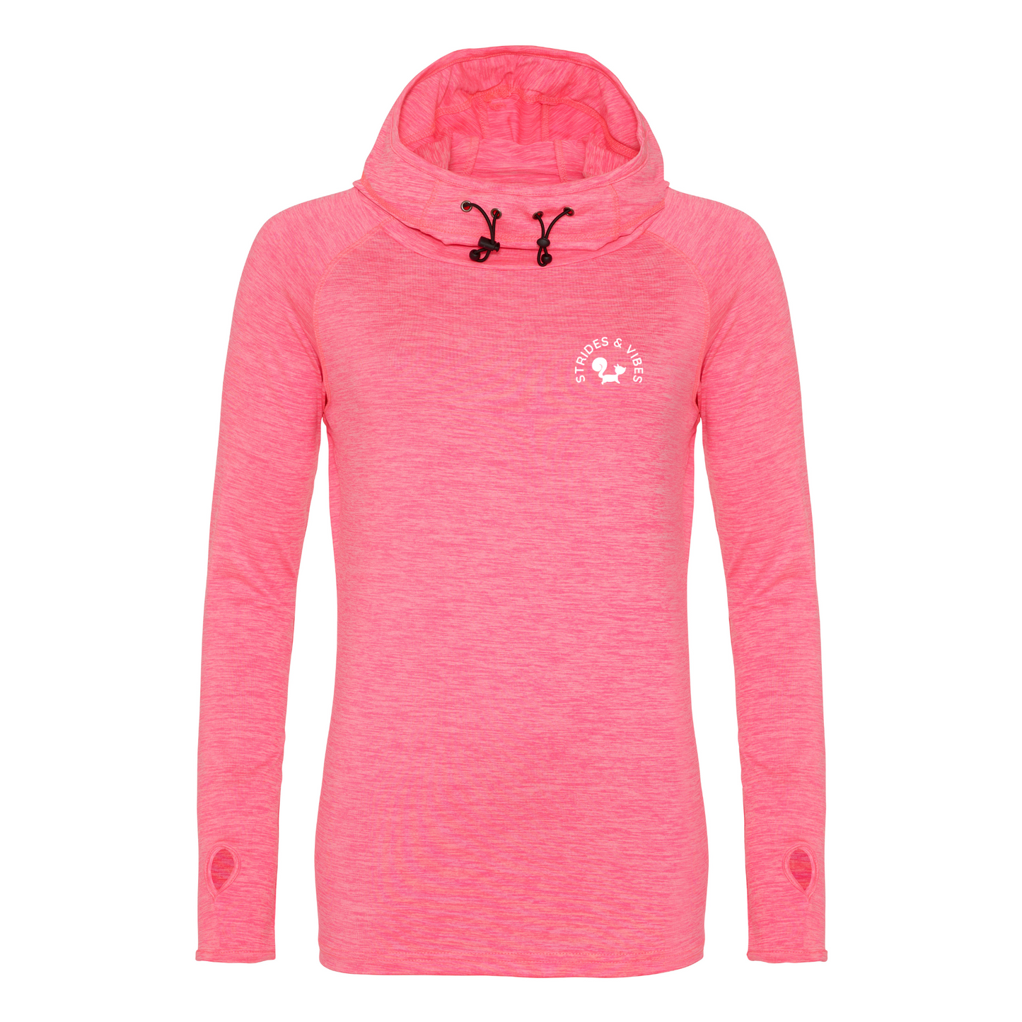 Womens Cool Activewear Cowl Neck Top