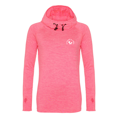 Womens Cool Activewear Cowl Neck Top