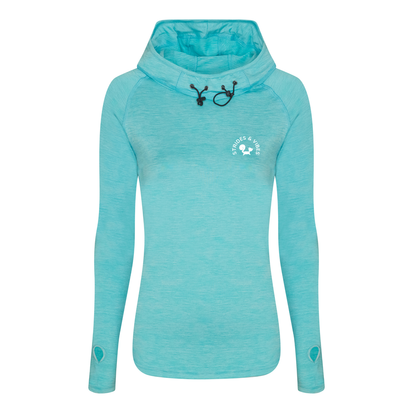 Womens Cool Activewear Cowl Neck Top