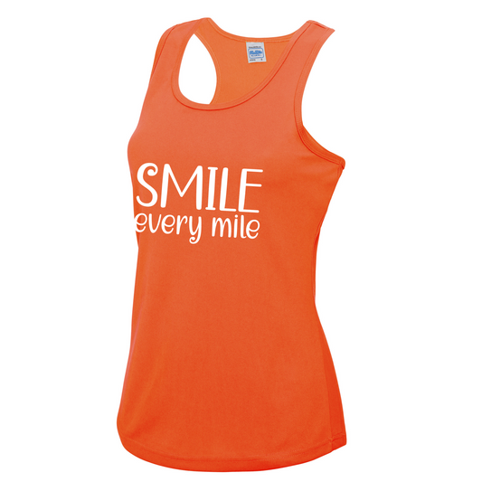 Smile Every Mile Performance Vest