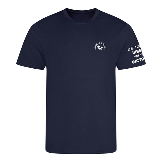 Here for the Vibes Sleeve Print Unisex T-Shirt