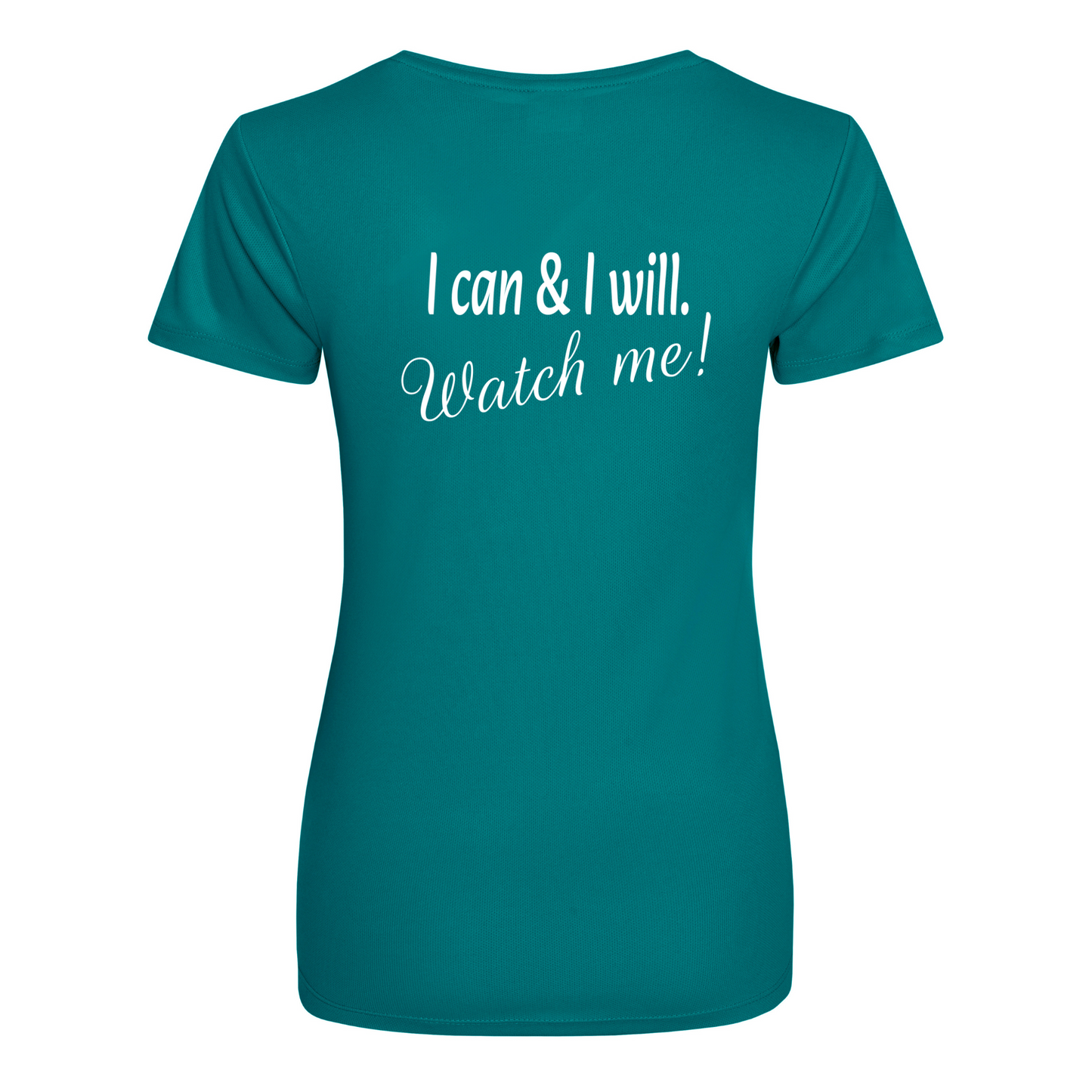 Watch Me Womens Performance T-Shirt