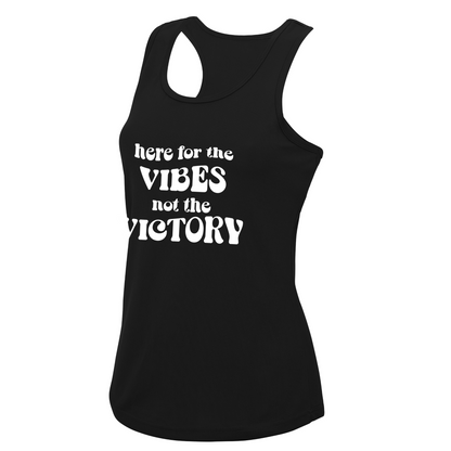 Vibes Not Victory Ladies Performance Vest