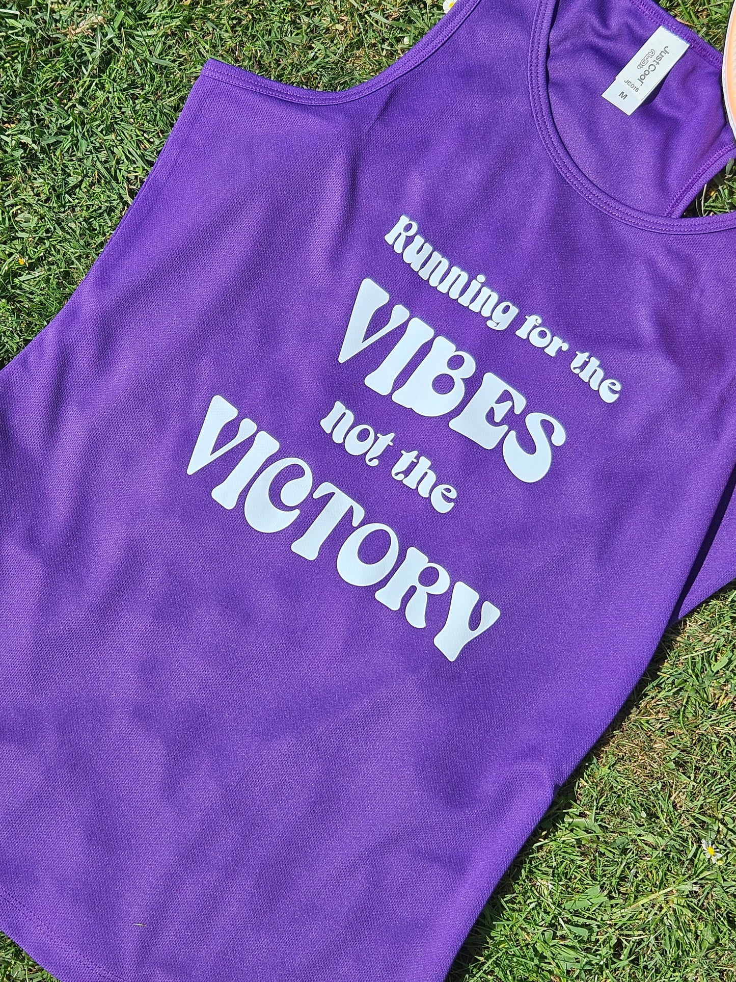 Vibes Not Victory Ladies Vest - Purple