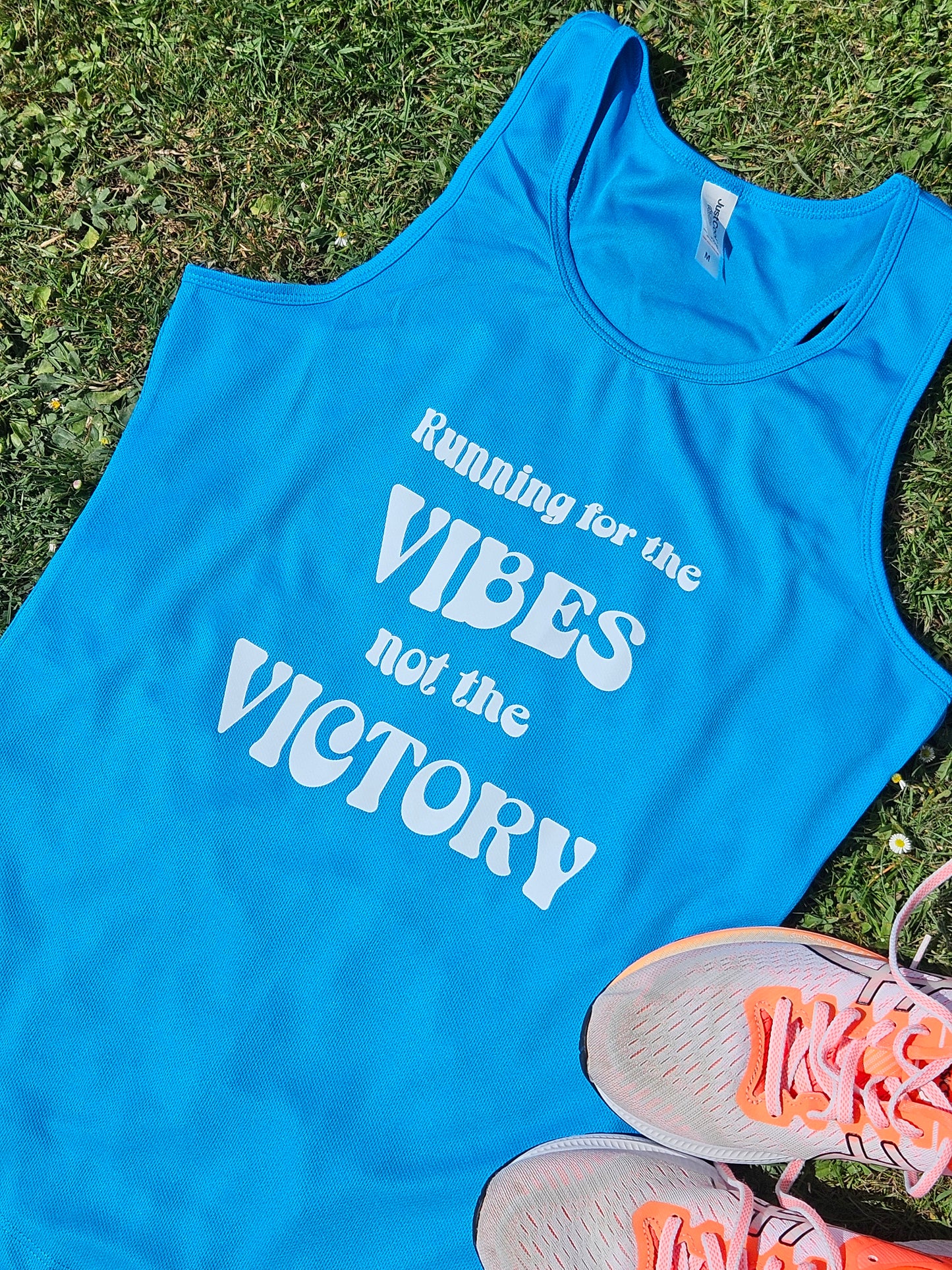 Vibes Not Victory Ladies Vest - Sapphire Blue