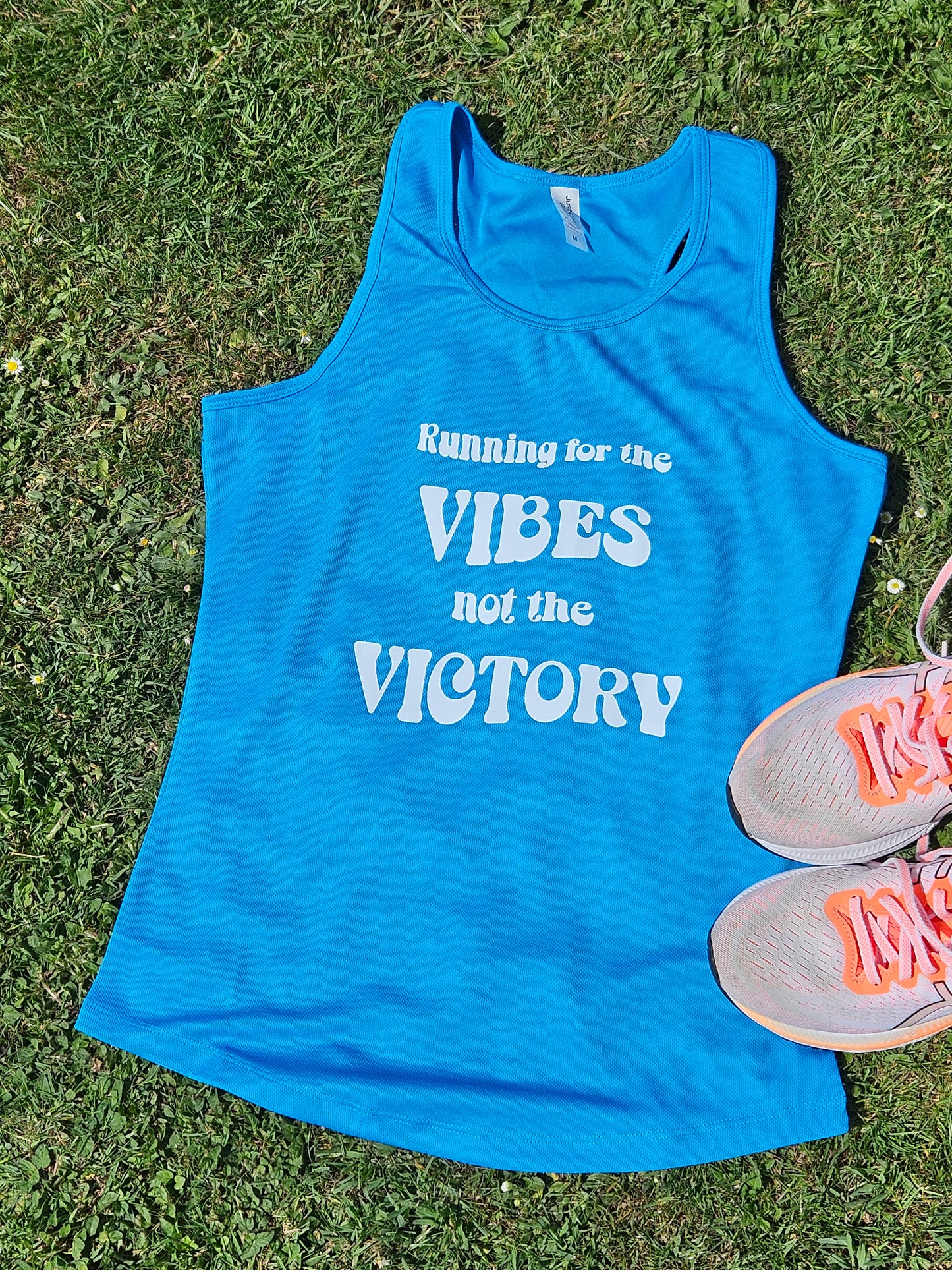 Vibes Not Victory Ladies Vest - Sapphire Blue