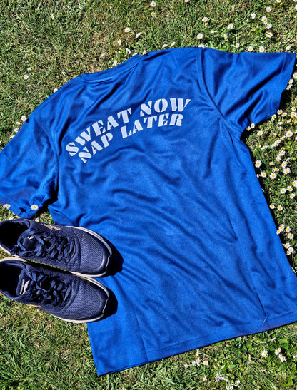 Sweat Now, Nap Later - Ink Blue