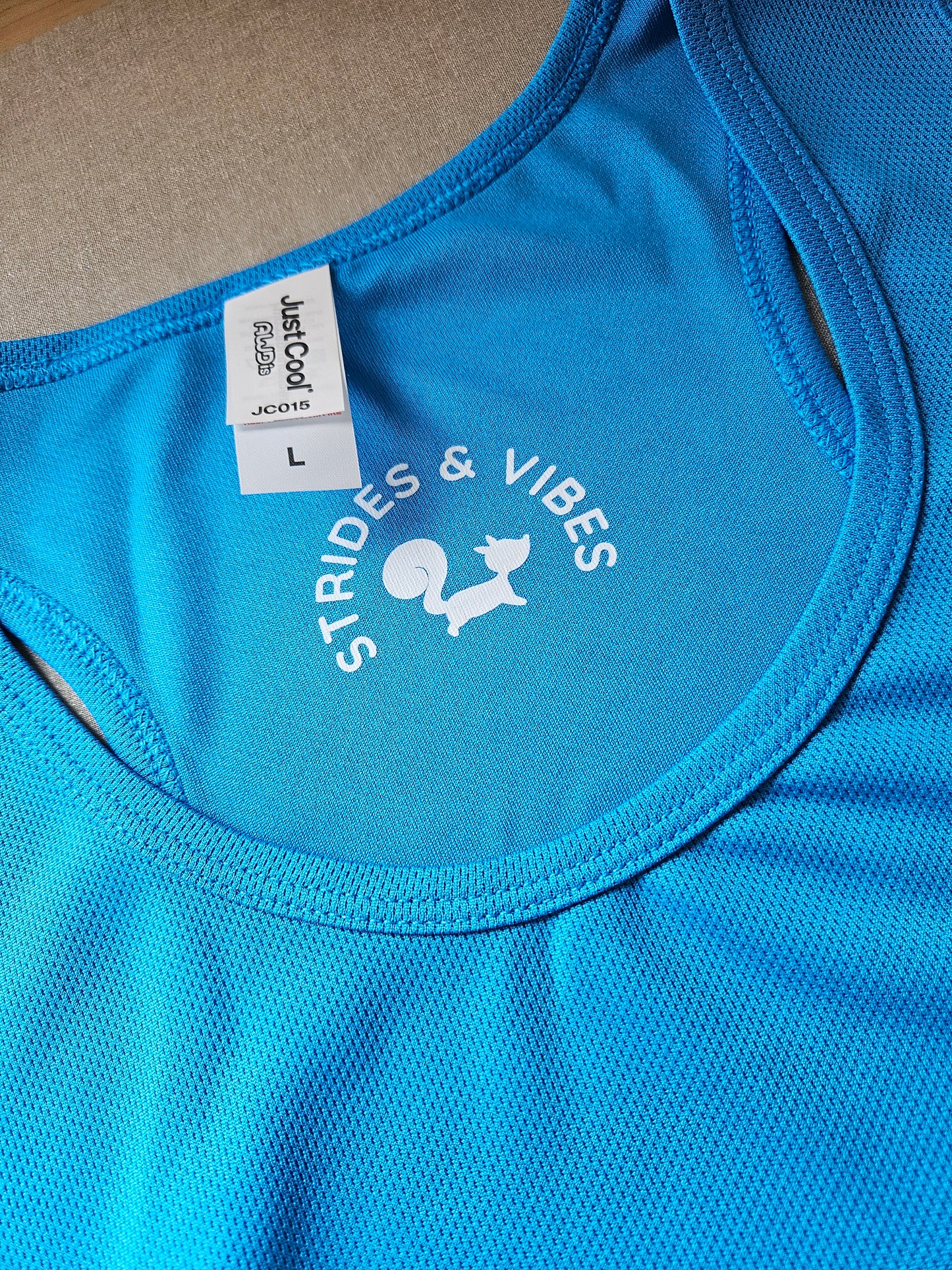 Vibes Not Victory Ladies Vest - Sapphire Blue