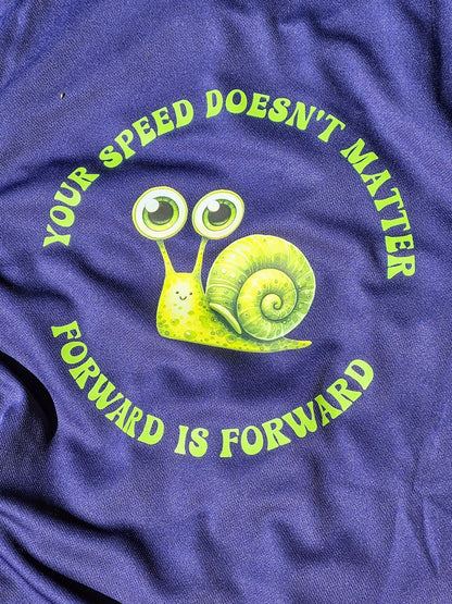 Forward is Forward T-Shirt - Oxford Navy