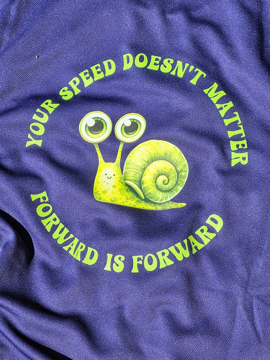 Forward is Forward T-Shirt - Oxford Navy